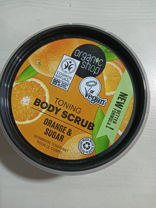 Vegan Body Scrub Orange & Sugar 250ml