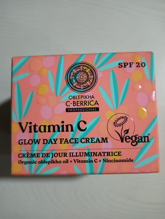Vegan - C Berrica SPF 20 Vitamin C Glow Day Face Cream